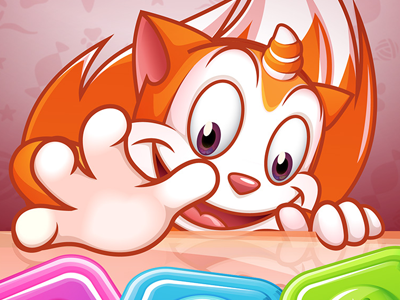 Candy Dash - 2d graphics design