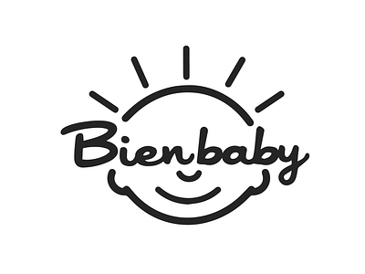 Bien Baby branding logo typography