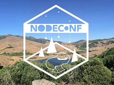 NodeConf on NodeConf diorama hexagon nodeconf nodejs