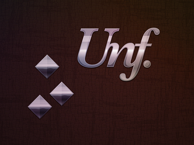 Unf. digital illustration typography vector