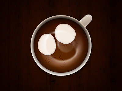 Hot Chocolate photoshop vector