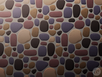 Cobbles cobble stones illustration pattern stones vector