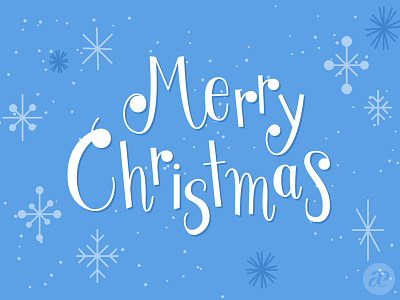 Merry Christmas Lettering