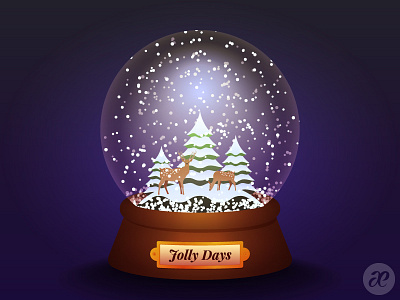 Jolly Days Snowglobe