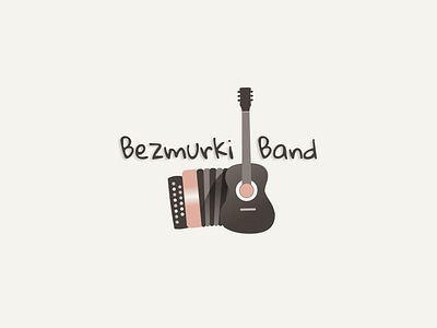 Logo Bezmurki Band branding design graphic design graphics illustration logo logo design logotype vector visual visual design
