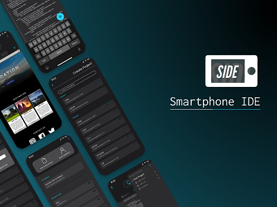 SIDE APP | Smartphone IDE app design