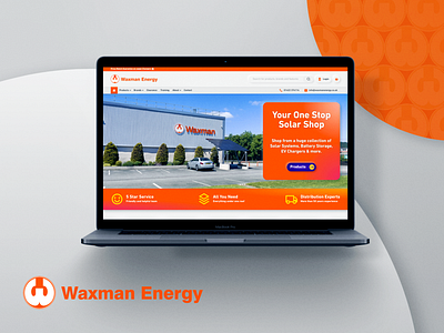 Waxman Energy Website Design