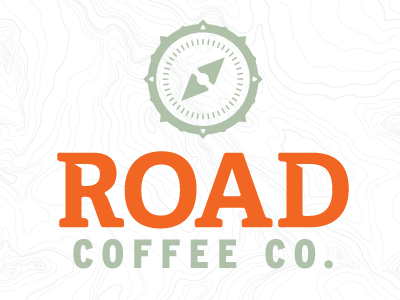 Logo Design - Road Coffee Co. adventure branding coffee craft coffee logo roasting