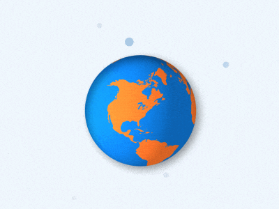 World Around after effects after effects animation animation animation 2d fake 3d gif animated rafaelopotenza vector world