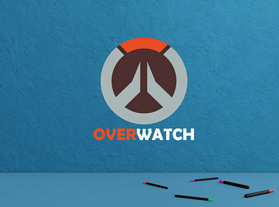 OVERWATCH Logo branding graphic design logo