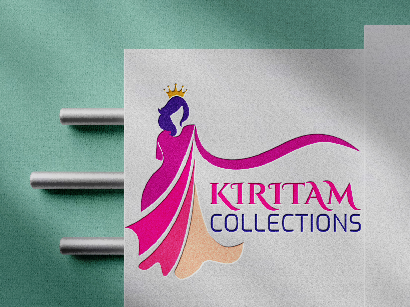 Saree logo design with women figure template. Women india dress or clothing logo  design. Stock Vector | Adobe Stock