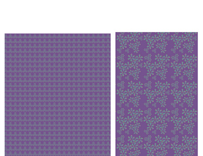 Digital Floral pattern design vector