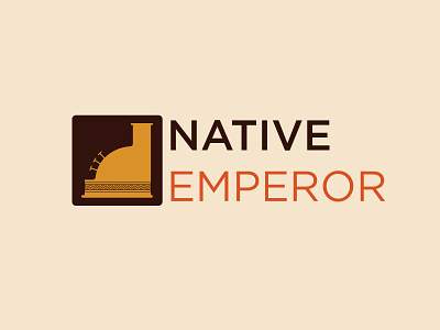 Native Emperor design graphic design logo