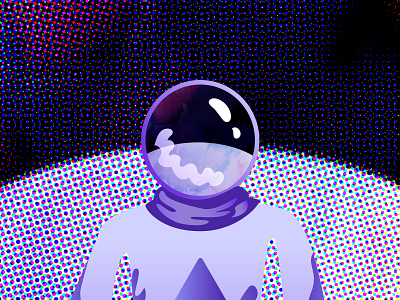 Spaceman 3 illustration moon space spacemen