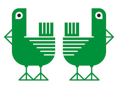 Green Pigeon Buddies