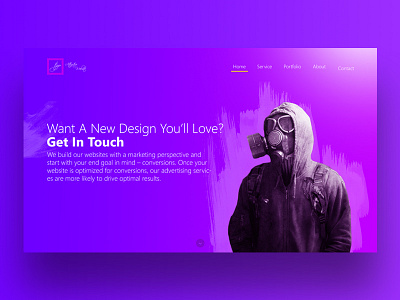 Attractive abstract app branding clean graphic design illustration ui ux web