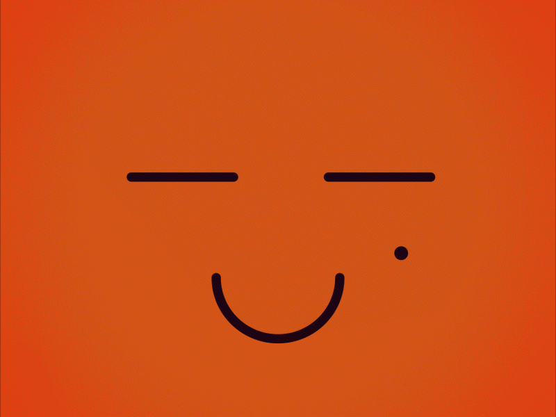 Smile 2d after effects animated animation gif motion graphics