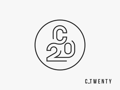 Monogram c20 stroke twenty type