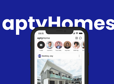 AptyHomes -Social Housing App apartment app design design ui ux