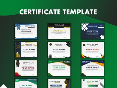 15 Certificate Modern Template by Samsul on Dribbble