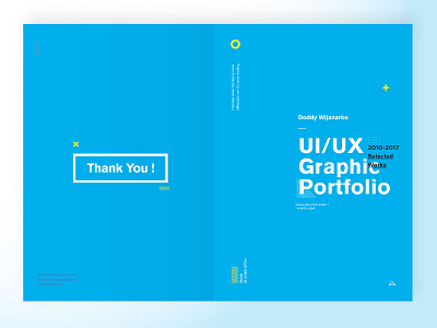 Booklet - Portfolio Cover booklet cover design graphic print