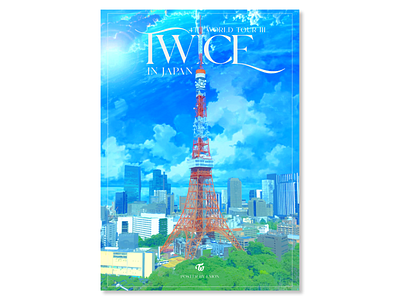 TWICE IN JAPAN (Anime Style) animation graphic design