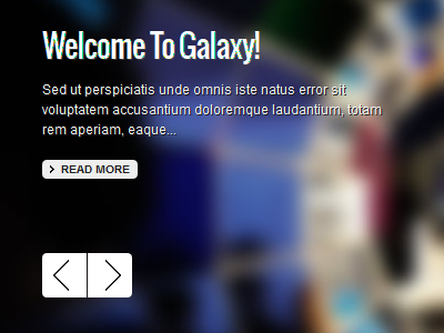 Galaxy Corporate Template for Joomla! corporate galaxy joomla responsive template