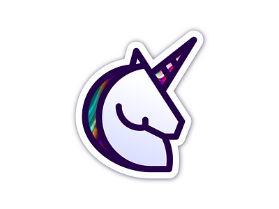 Norm the Unicorn brand brand design brand designer brand identity colroful identity logo magical mark norm unicorn