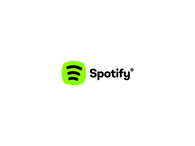 Spotify Refresh brand design branding logo mark