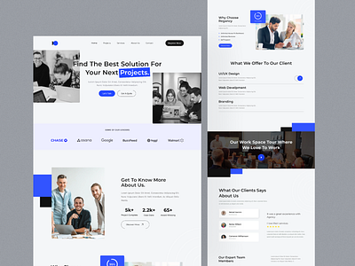 Creative Design Agency-Landing page agency clean creative creative agency figma homepage la landing page layout minimalism modern nehal portfolio responsive studio swiss swiss design typography ui website