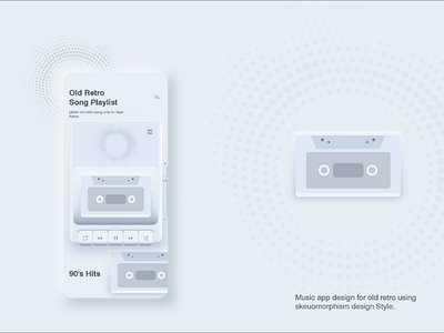 Old Retro Music Player App