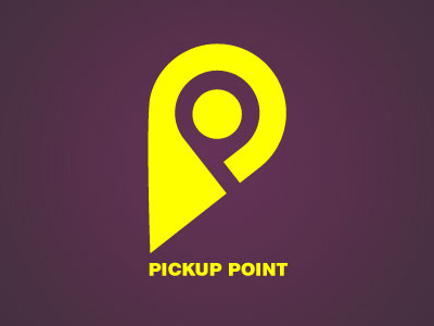 Pickup Point Logo Design cab cab logo cars concept creative location logo logo desgin logo lover monogram pickup point taxi logo