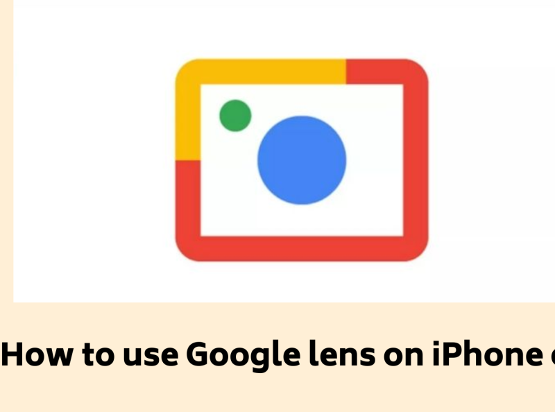 How to use Google lens on your iPhone? by david brown on Dribbble