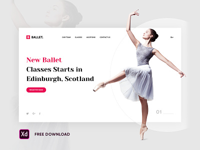 Ballet Dance Web Page