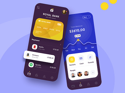 Wallet Mobile App android mobile app bank cards banking app ios mobile app ui ui ux design wallet app wallet mobile app wallet ui