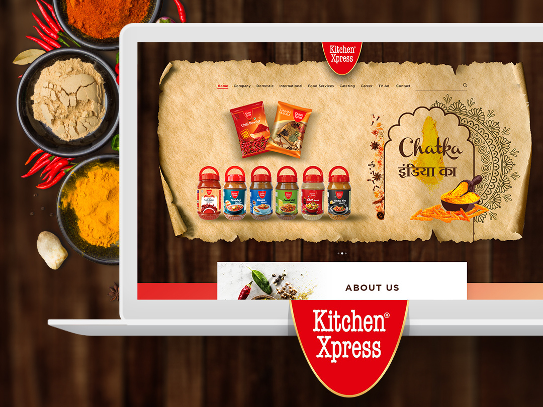 Kitchen Xpress Overseas by Chirag Chauhan on Dribbble