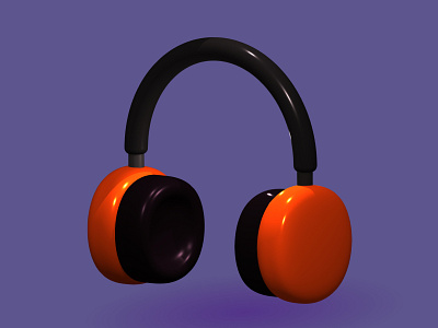 3d Headphone/Headset design #3dcollections 3d animation app branding design graphic design illustration logo motion graphics typography ui ux vector