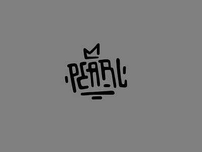 Pearl Logo badge branding custom graffiti label logo logotype mark type typography vector