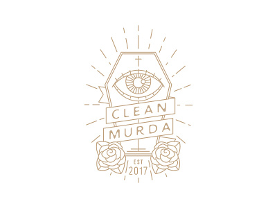 Clean Murda logo alternative 2