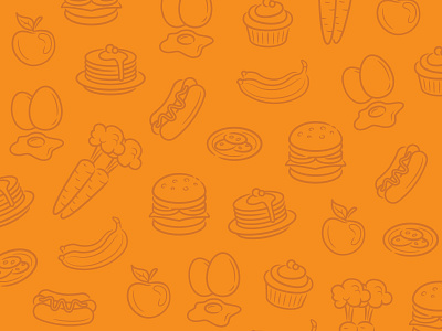 More Food Icons food icon illustration pattern