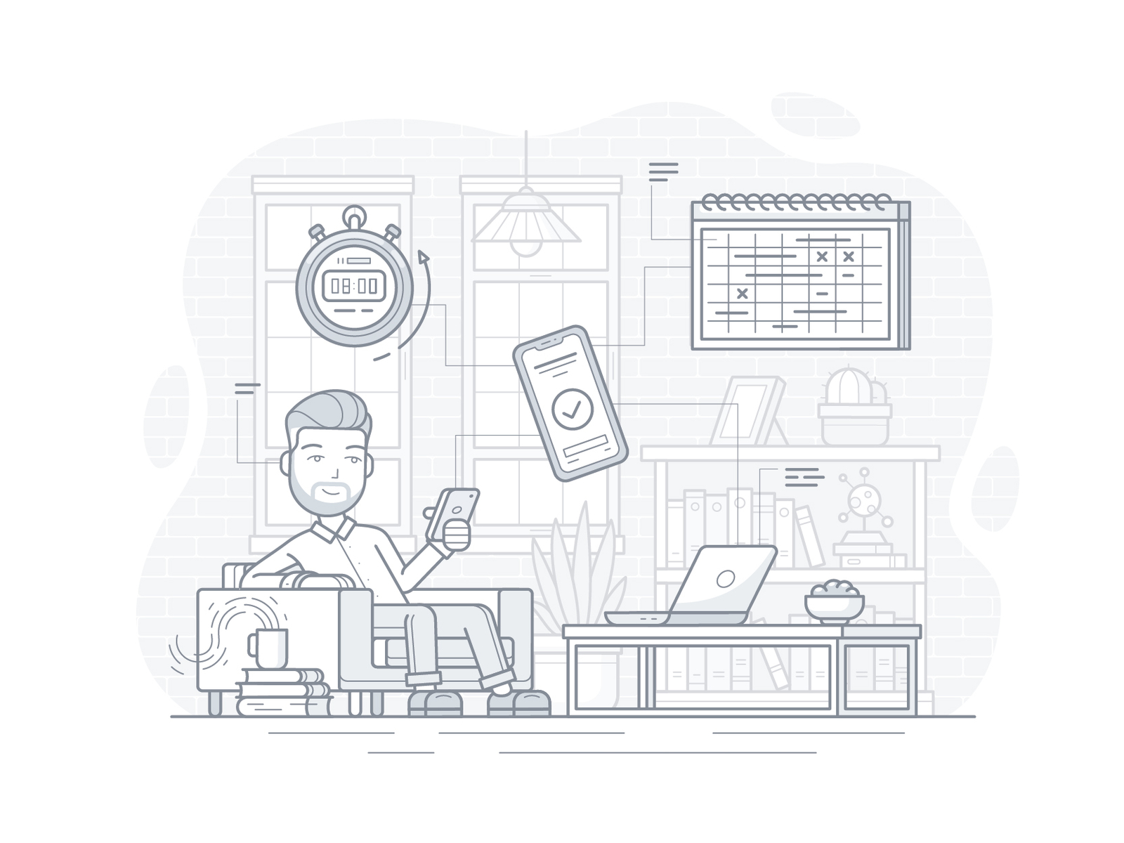 flexible-working-hours-by-clean-murda-on-dribbble