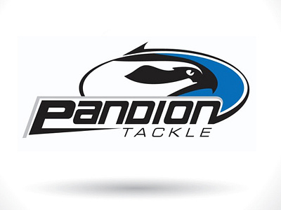 Pandion Tackle Logo fishing hook logo pandion sporting sporty tackle