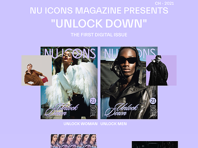 NUICONS Magazine Website animation brand design design art fashion fashion brand fashion design minimal ui ux website