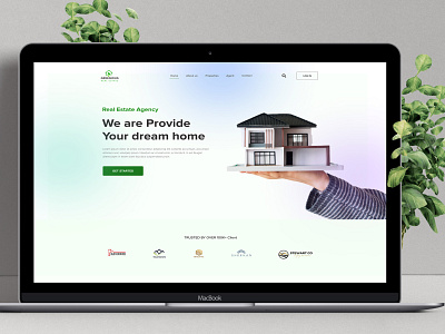 Real estate website ui/ux design