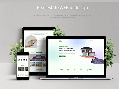 Real Estate Web Ui/UX Design by Figma 3d animation branding design graphic design illustration landingpage logo motion graphics real ested real ested web ui ui ux vector
