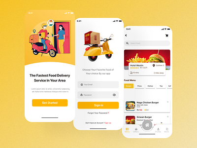 Food Delivery Apps Design