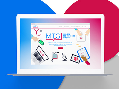 Medical Technologies Gateway - Website Concept