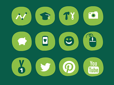 Macmillan Cancer Support charity icons interface ui ux