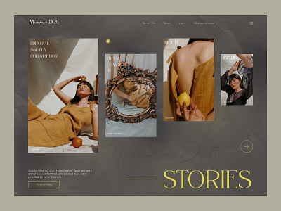 Massimo Dutti website redesign