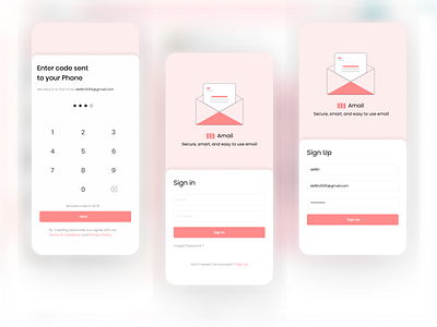 Sign in / Sign up UI design graphic design illustration landing page page ui ux